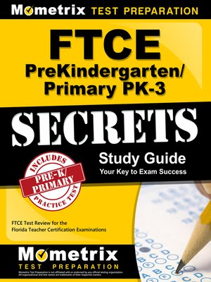 cover image of FTCE PreKindergarten/Primary PK-3 Secrets Study Guide
